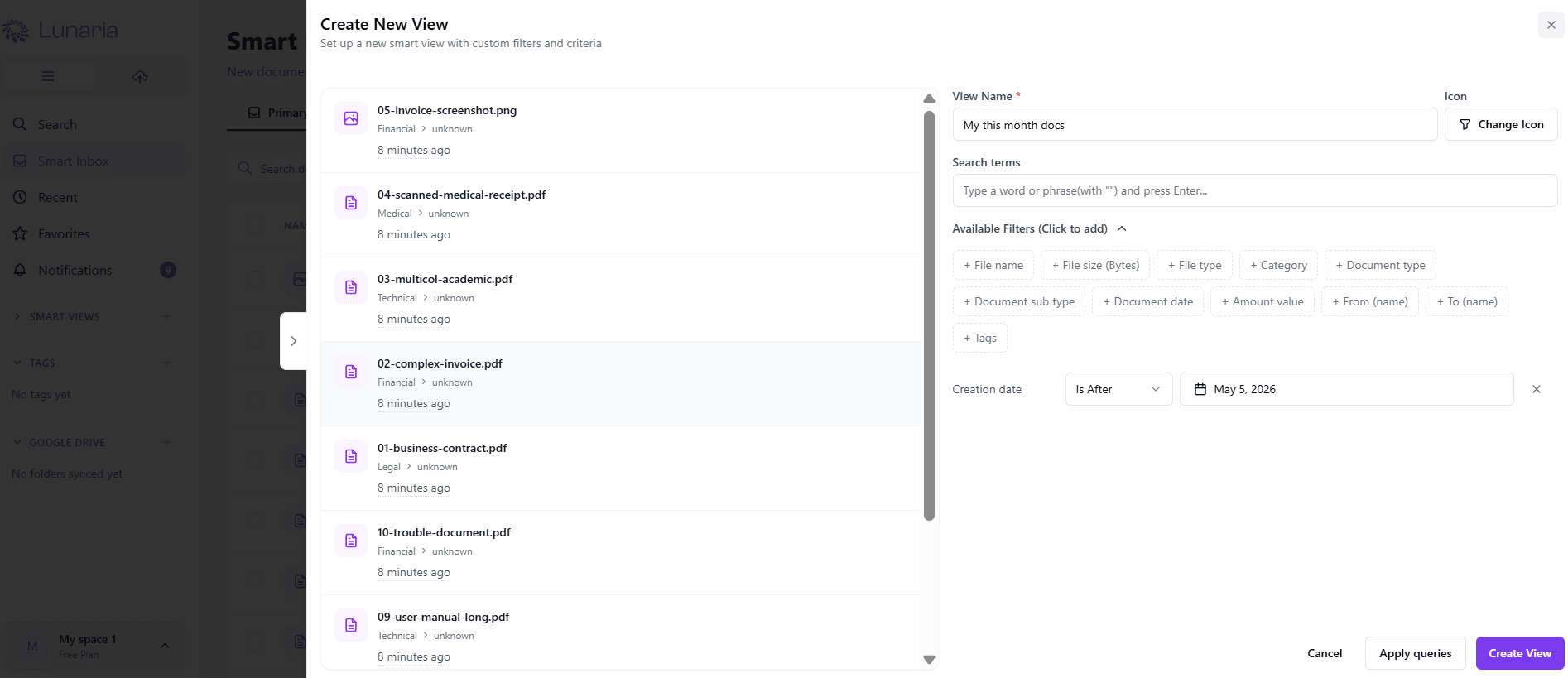 Plain-English Q&A across multi-tenant document workspaces. screenshot 3